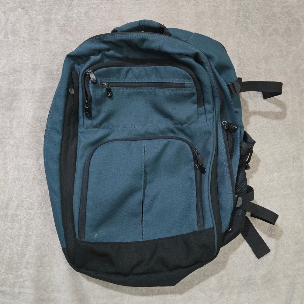 Rick Steves Europe Convertible Carry On Backpack Large Teal Blue Travel Luggage